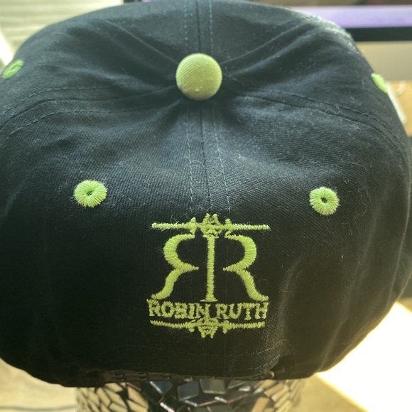 Robin Ruth Aloha “Pass it On” SnapBack Cap ball hat Womens Floral Tropical Beach - Picture 2 of 9